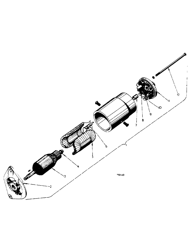 Схема запчастей Case IH 276 - (3-07) - GENERATOR (04) - ELECTRICAL SYSTEMS