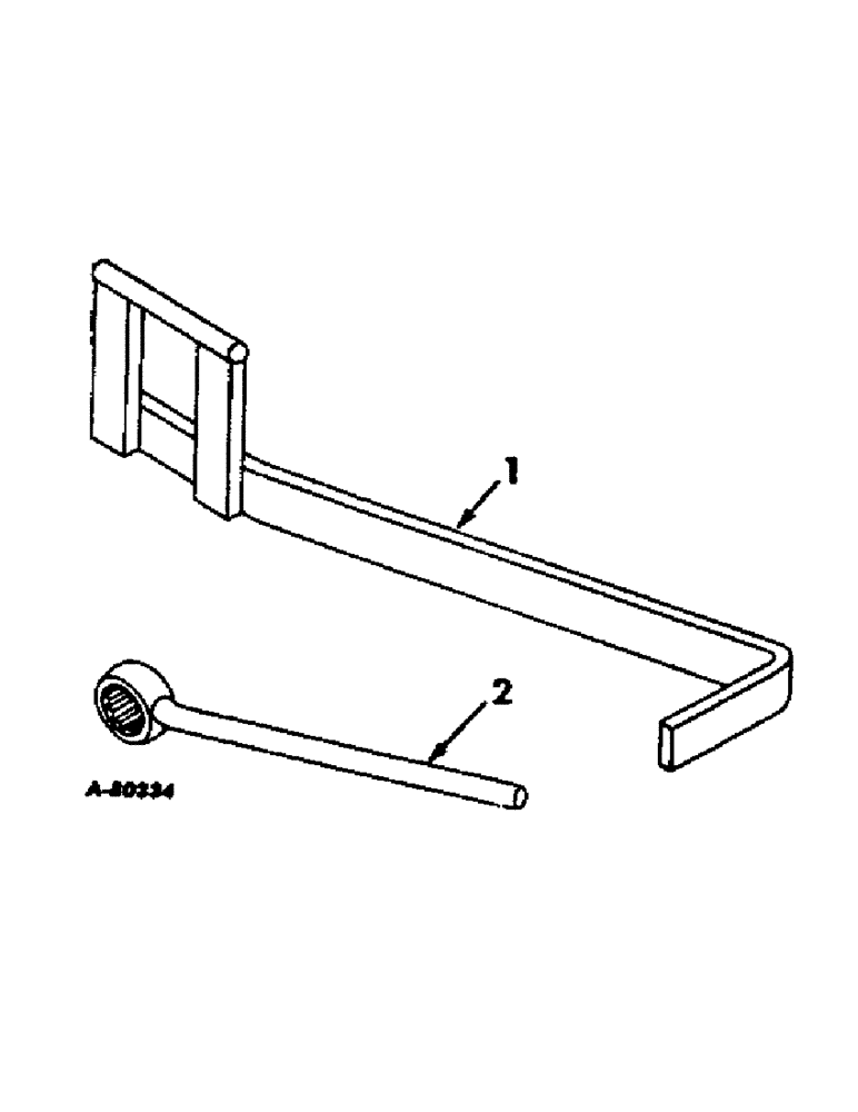 Схема запчастей Case IH 61 - (L-7) - ARBOR BOLT TOOL PACKAGE, PRODUCT GRAPHICS 