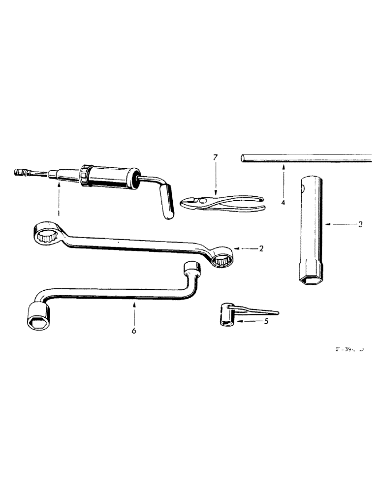 Схема запчастей Case IH FU-267D - (162) - TOOLS (88) - ACCESSORIES