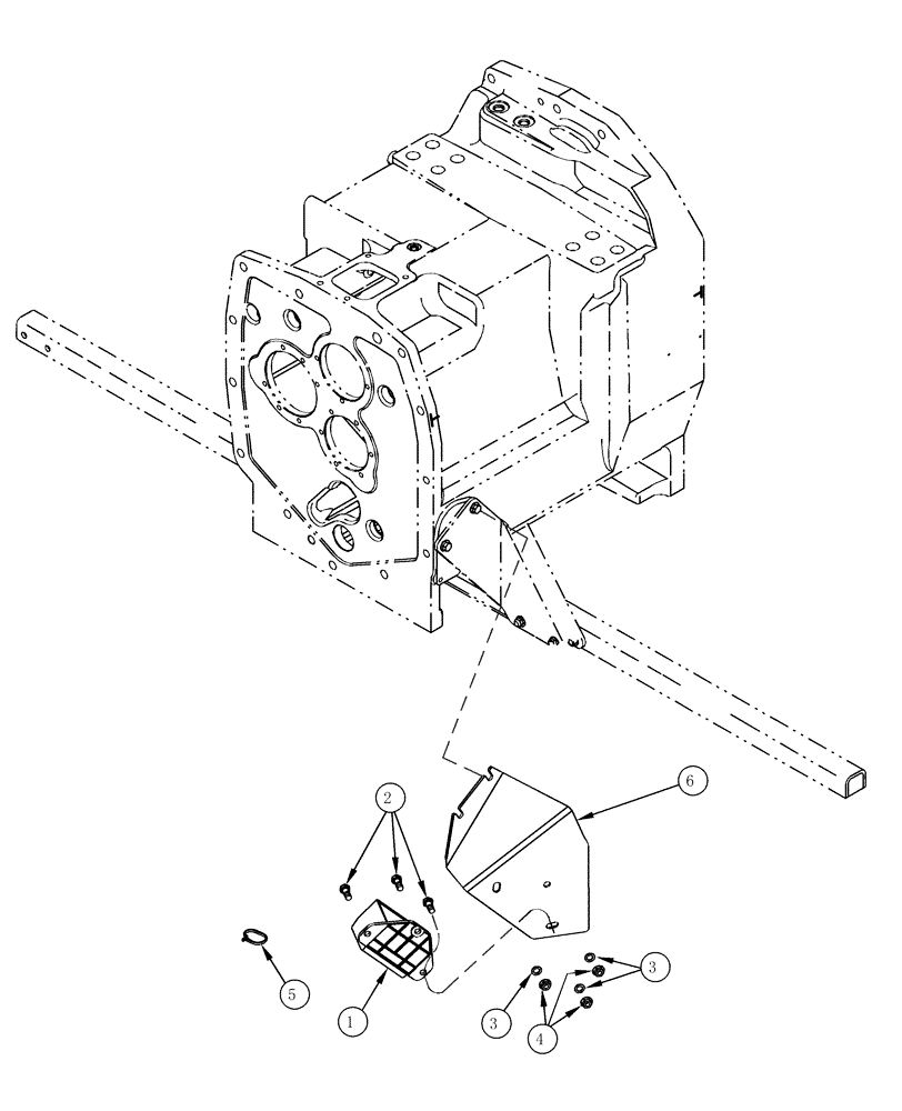 Схема запчастей Case IH MX200 - (04-39) - GROUND SPEED SENSOR (04) - ELECTRICAL SYSTEMS