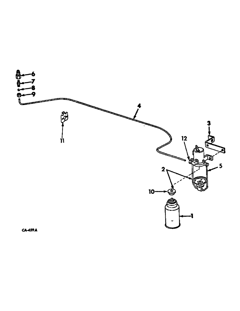Схема запчастей Case IH 1026 - (12-06) - POWER, ETHER STARTING (05) - SUPERSTRUCTURE