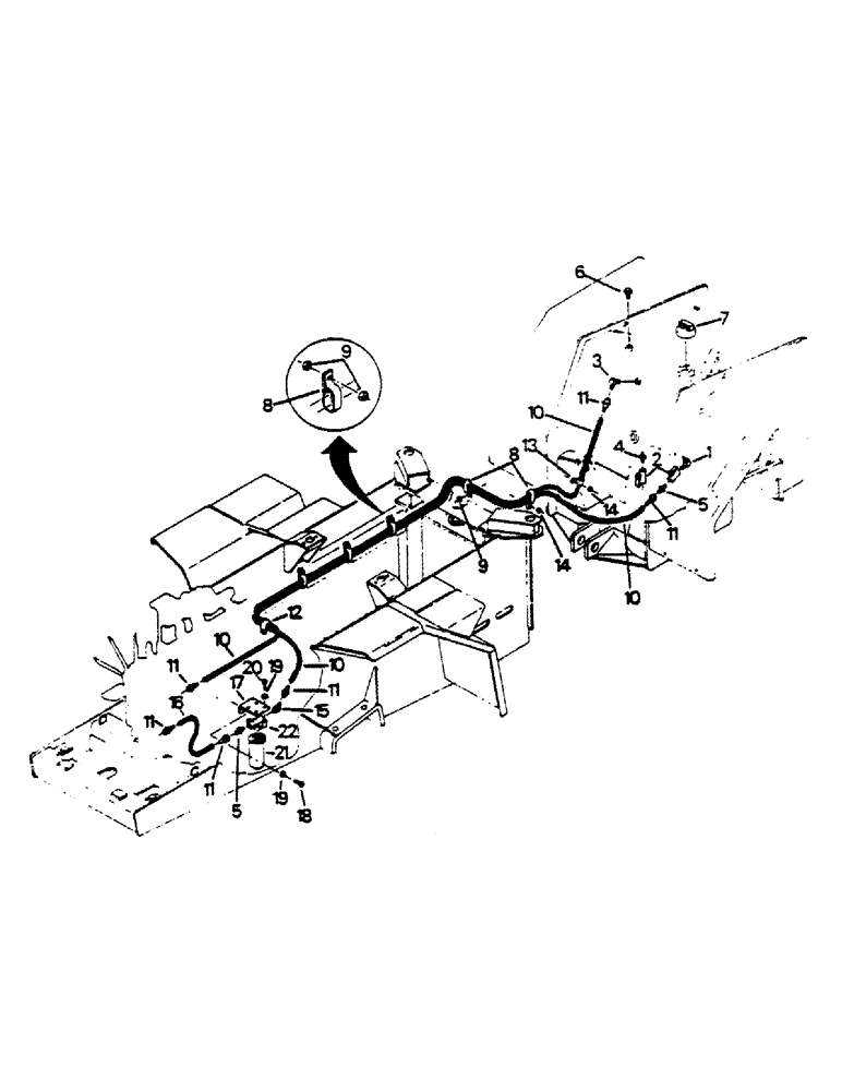 Схема запчастей Case IH 9170 - (07-01) - FUEL SYSTEM, CAT 3406 ENGINE (02) - FUEL SYSTEM