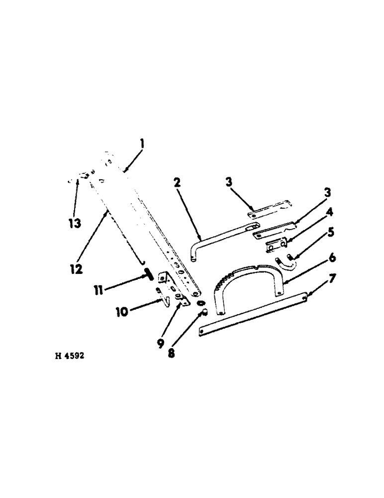 Схема запчастей Case IH 10 - (A-34) - HAND LIFT, SPECIAL 
