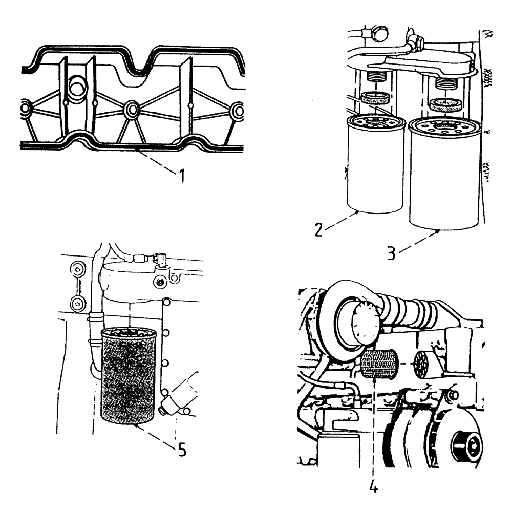 Схема запчастей Case IH 7700 - (C01[05]) - FILTERS {6CT} Engine & Engine Attachments