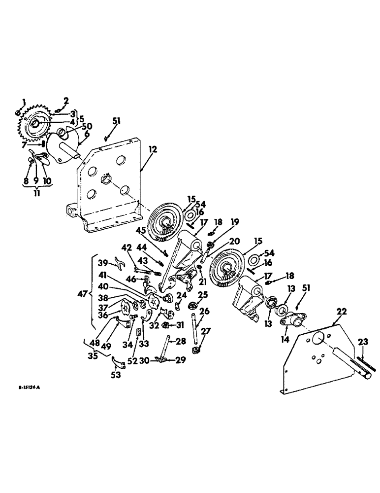 Схема запчастей Case IH 420 - (D-25) - KNOTTER, SERIAL NUMBER 000504 THRU 002662 
