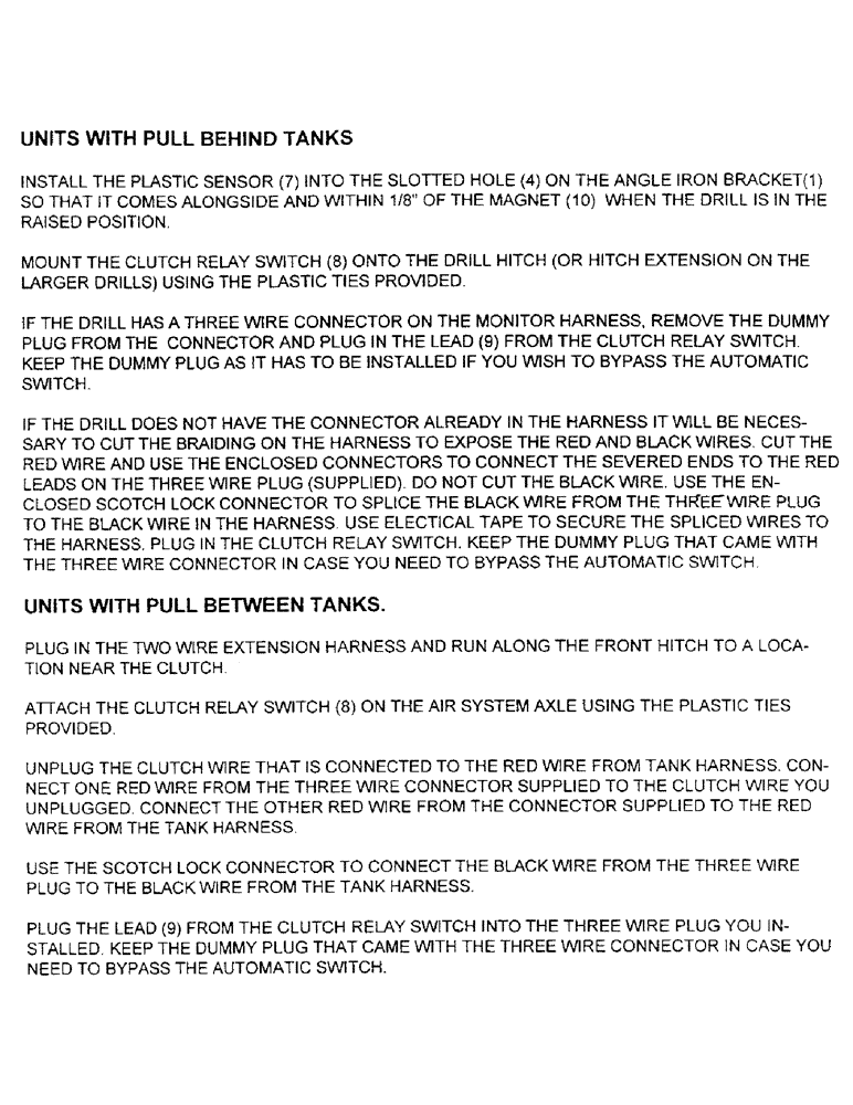 Схема запчастей Case IH 1100 - (C33) - UNITS W/ PULL BEHIND TANKS/UNITS/ PULL BETWEEN TANKS 