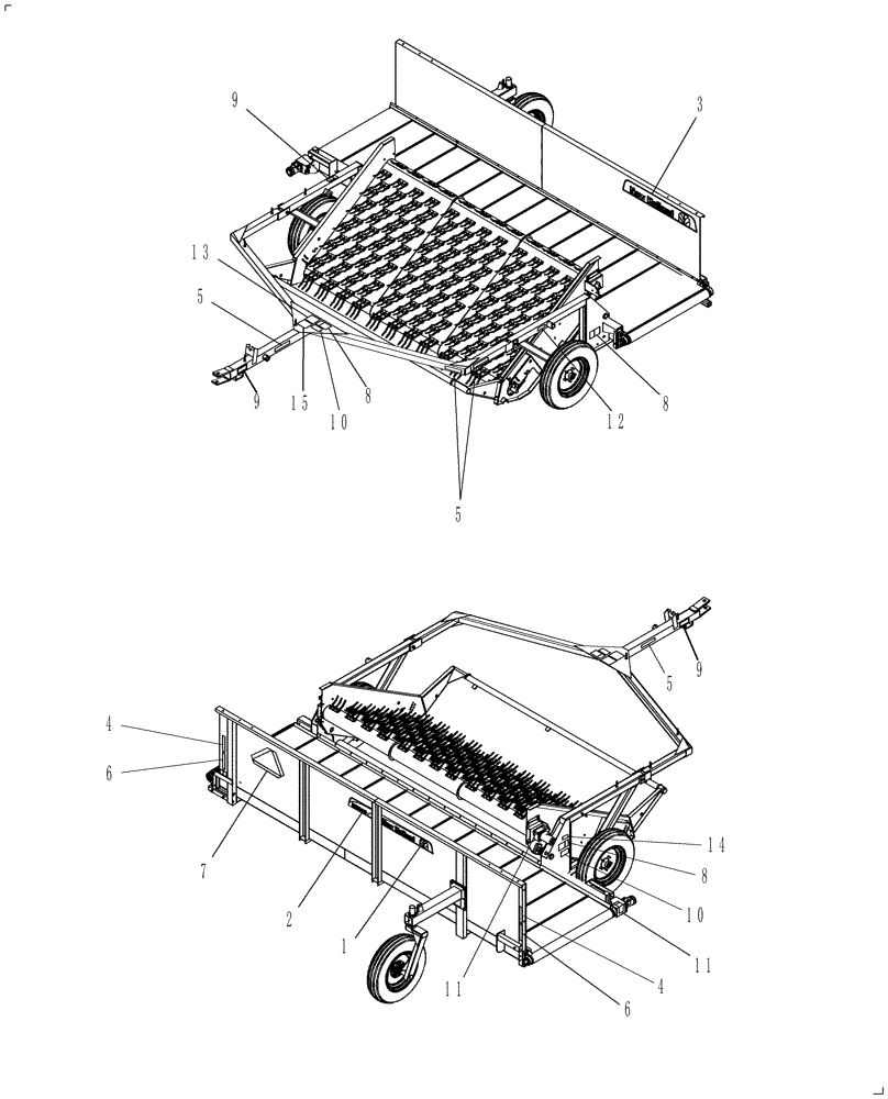 Схема запчастей Case IH CM109 - (90.108.01) - DECALS (90) - PLATFORM, CAB, BODYWORK AND DECALS