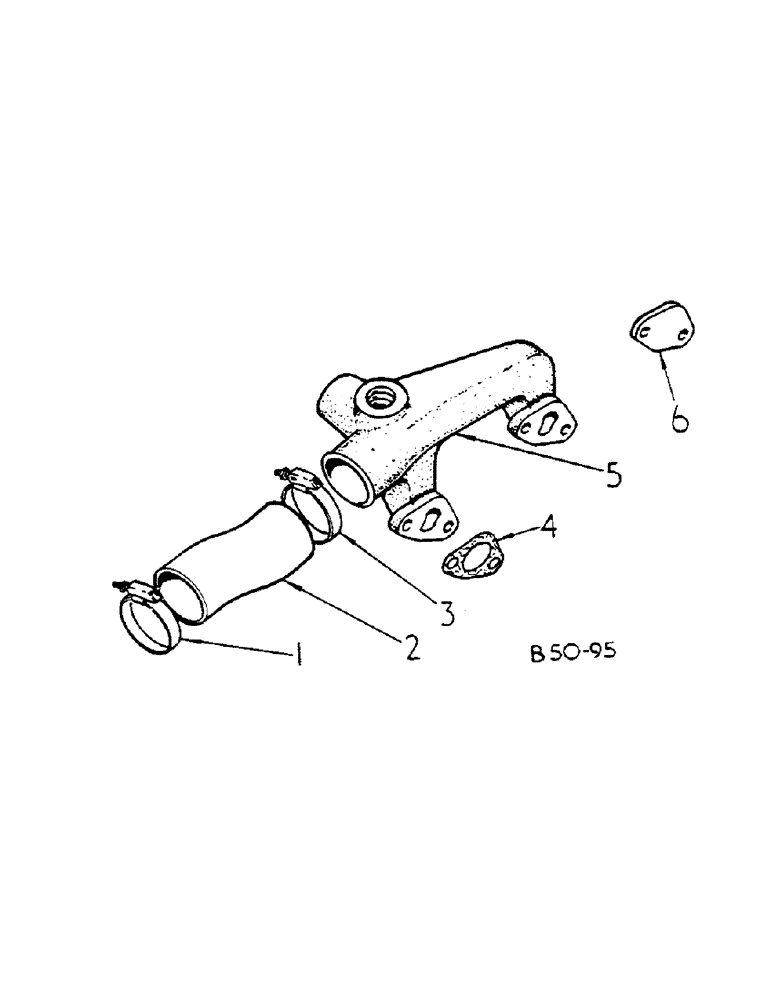 Схема запчастей Case IH 2400 - (12-31) - WATER MANIFOLD, DT2D 029417 UP SYNCHRO Power