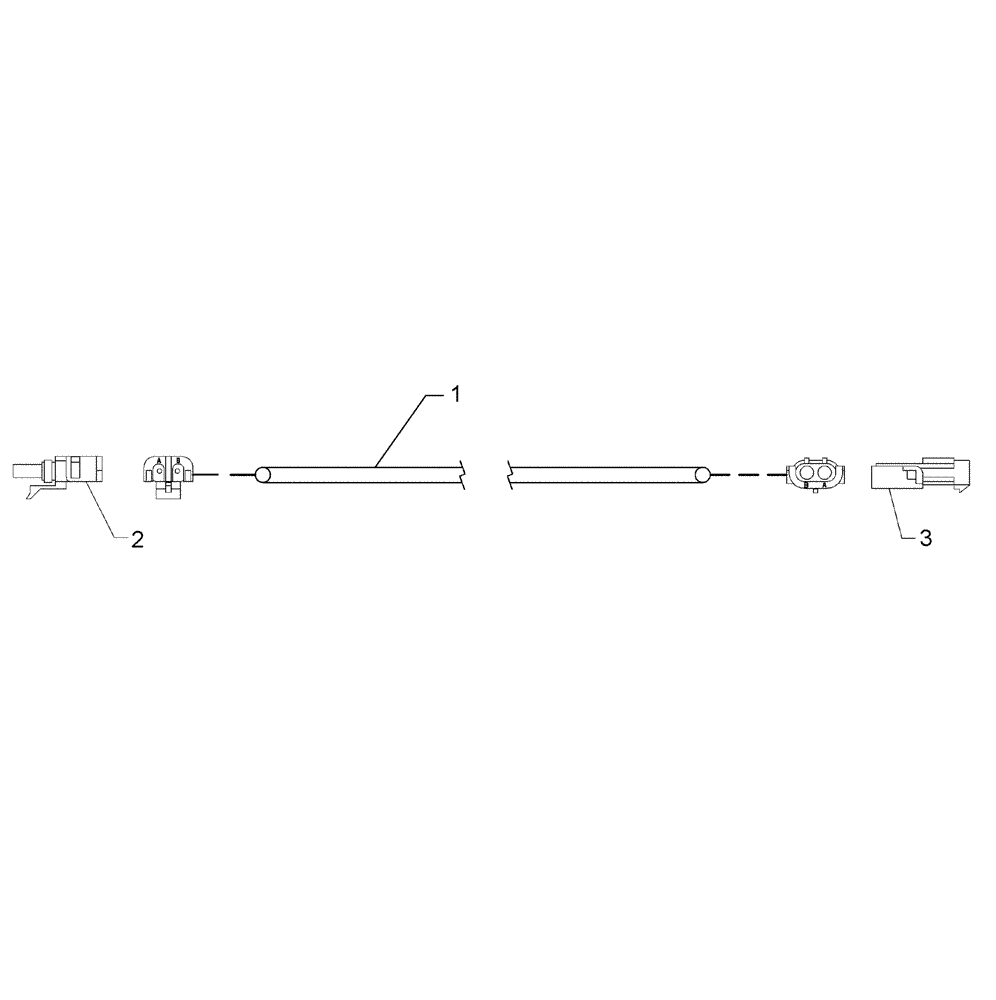 Схема запчастей Case IH 1220 - (55.404.08) - ELECTRICAL - HARNESS, LIGHTING EXTENSION 87703269 (55) - ELECTRICAL SYSTEMS