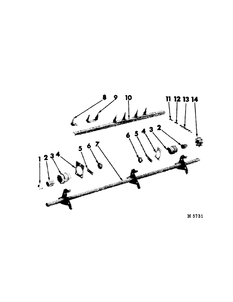 Схема запчастей Case IH 102 - (C-17) - UPPER BEATER, REAR PAN 