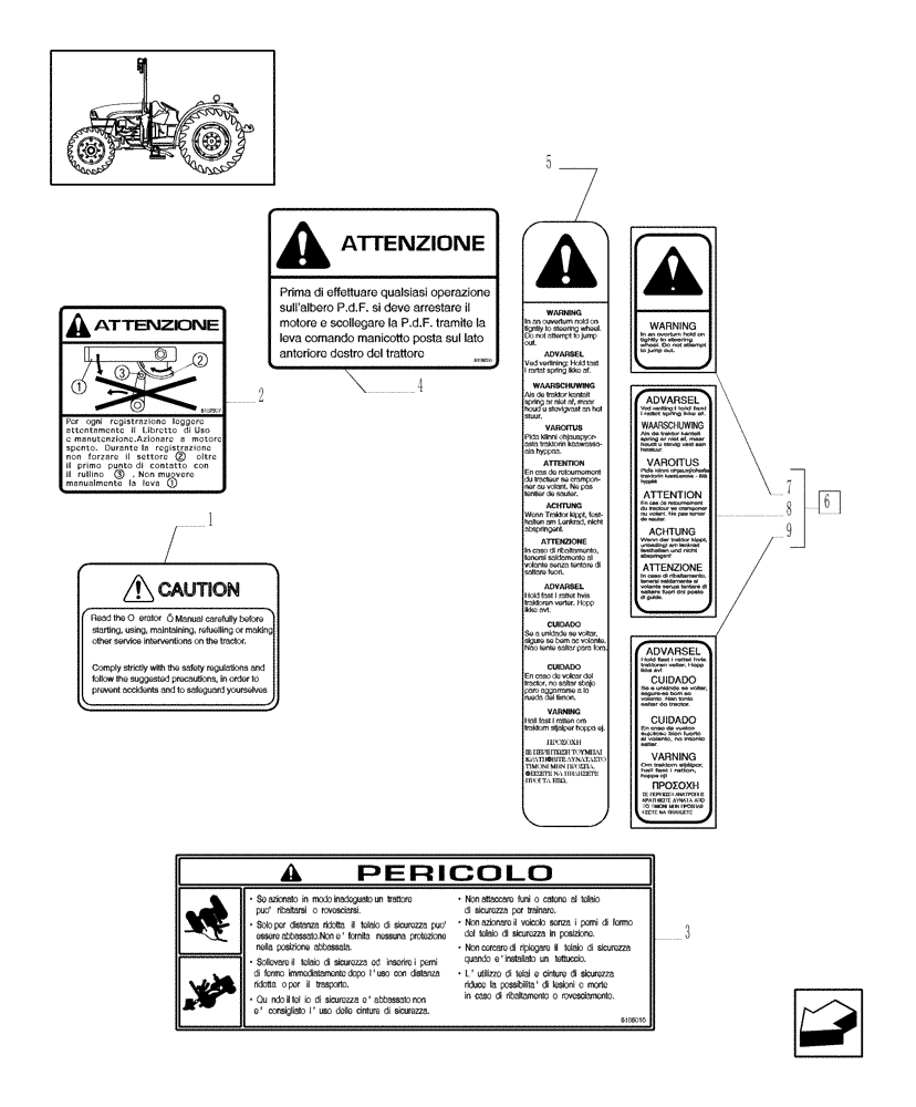 Схема запчастей Case IH JX1075C - (1.98.0[04]) - DECALS (13) - DECALS