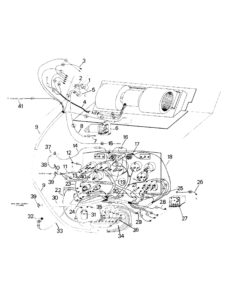 Схема запчастей Case IH ST210 - (02-08) - CONSOLE AND DASH, ELECTRICAL (06) - ELECTRICAL