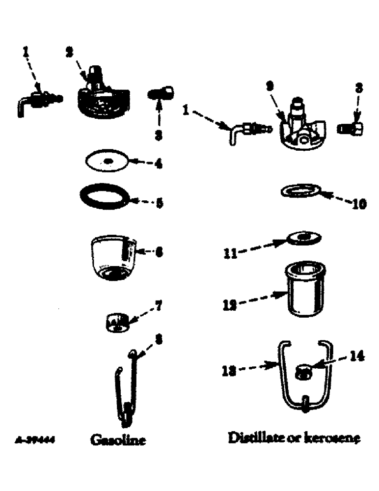 Схема запчастей Case IH SUPER C - (094) - CHASSIS, FUEL STRAINERS (12) - CHASSIS