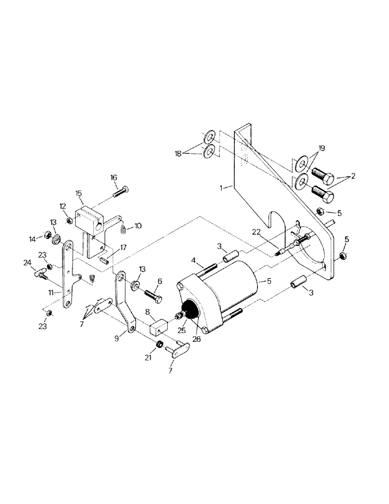 Схема запчастей Case IH SM-325 - (04-13) - THROTTLE AND DECELERATOR CONTROLS, CUMMINS 855 ENGINE (04) - Drive Train