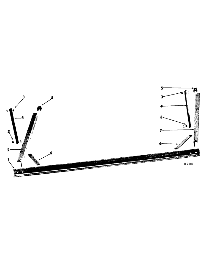 Схема запчастей Case IH 7 - (05-09) - TRANSPORT ANGLES 