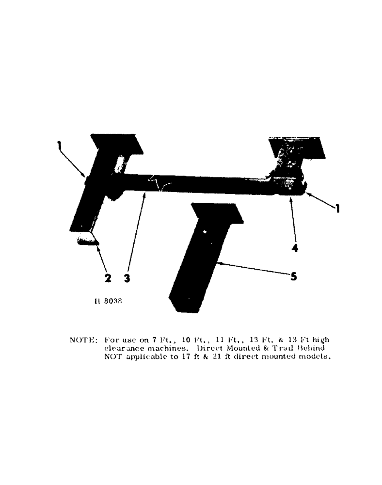 Схема запчастей Case IH 55 - (07-10) - FRAME EXTENSIONS 