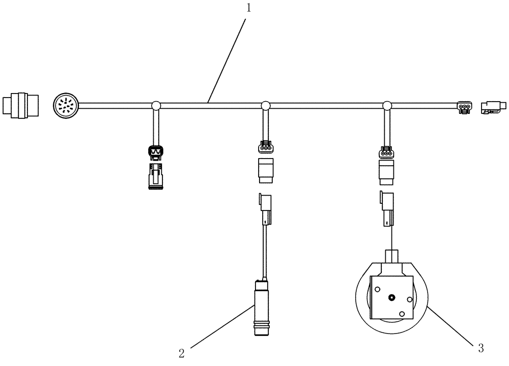 Схема запчастей Case IH 1200PT - (A.50.A[11]) - ELECTRICAL HARNESS, BULK FILL 398138A1 A - Distribution Systems