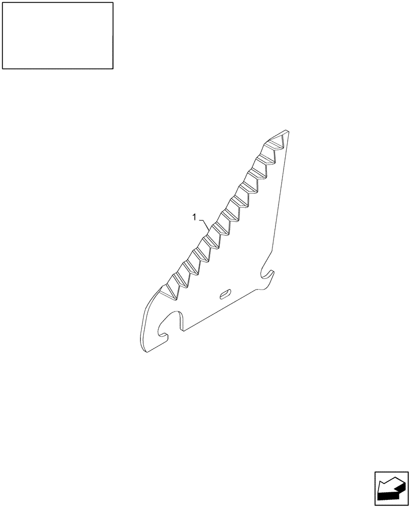 Схема запчастей Case IH LB333P - (18.84110679[01]) - DIA : HARD-FACED KNIFE KIT - 6 KNIVES (84058221) (18) - ACCESSORIES