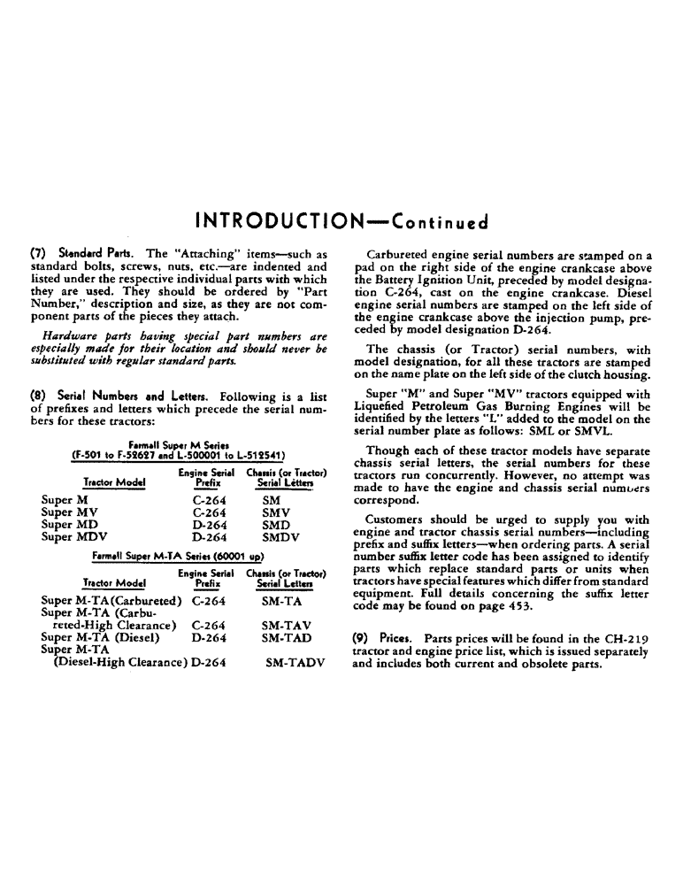 Схема запчастей Case IH SUPER M - (002) - INTRODUCTION - SERIAL NUMBER LOCATIONS (00) - GENERAL