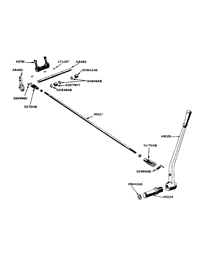 Схема запчастей Case IH 700 - (111) - HAND CLUTCH THROWOUT PARTS, FOR STANDARD AND SPECIAL 4-WHEEL TRACTORS, " 700 " SERIES (06) - POWER TRAIN