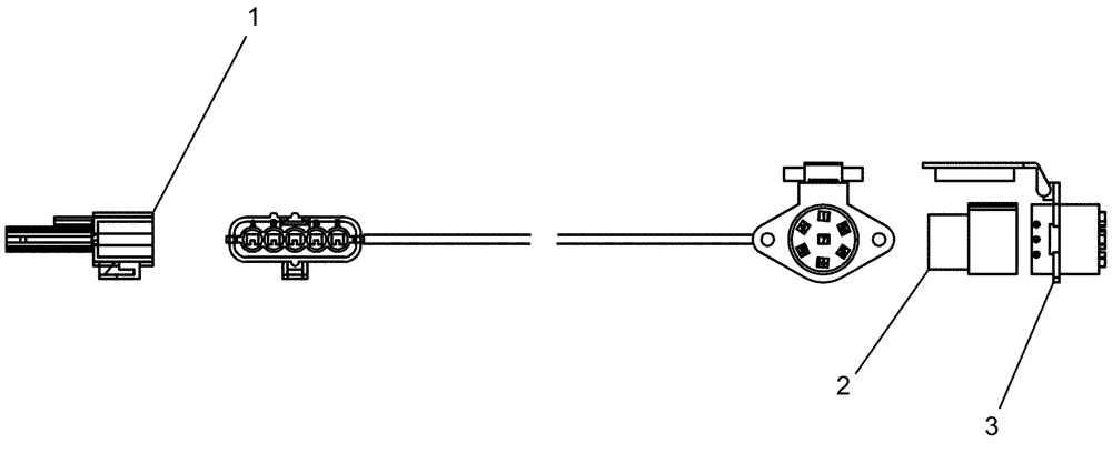 Схема запчастей Case IH 1250 - (55.404.01[01]) - ELECTRICAL - REAR LIGHTING EXTENSION 87393345 - 24 ROW BSN Y9S007001 (55) - ELECTRICAL SYSTEMS