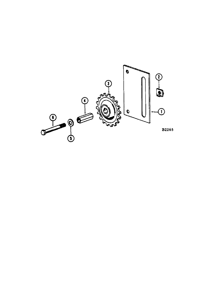 Схема запчастей Case IH 1060 - (064[1]) - TIGHTENER, AUGER AND MAIN HEADER DRIVE (58) - ATTACHMENTS/HEADERS