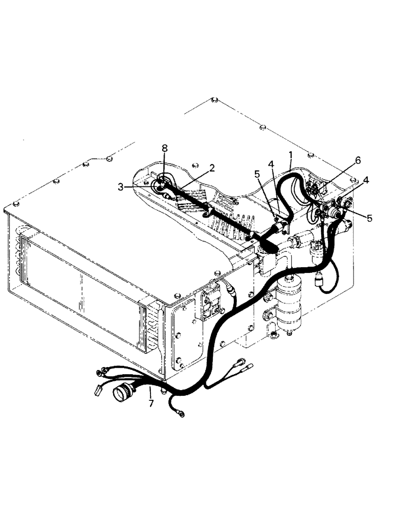 Схема запчастей Case IH STEIGER - (03-08) - CLIMATE CONTROL MODULE ELECTRICAL (03) - Climate Control