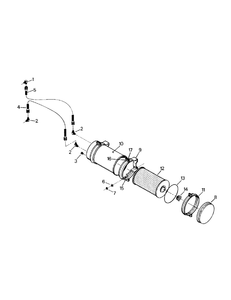 Схема запчастей Case IH ST450 - (04-06) - LUBE FILTER AND MOUNTING, CUMMINS ENGINE (04) - Drive Train