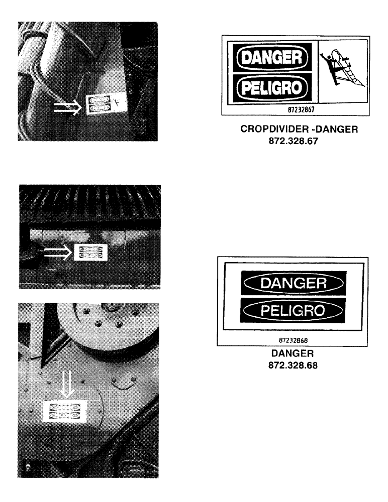 Схема запчастей Case IH 7700 - (4) - DECALS (00) - GENERAL