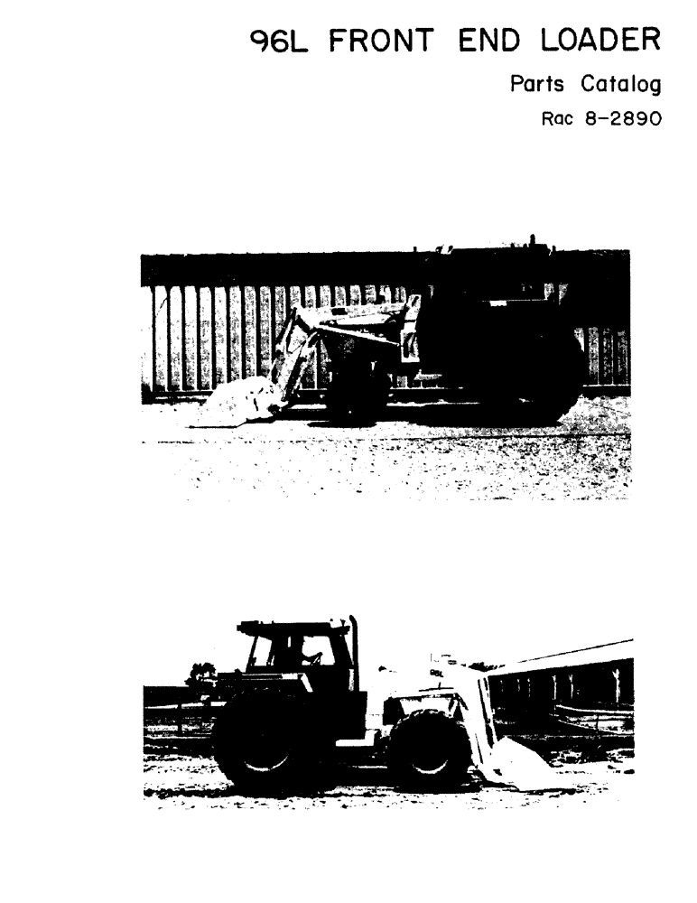 Схема запчастей Case IH 96L - (01) - 96L FRONT END LOADER (00) - GENERAL & PICTORIAL INDEX