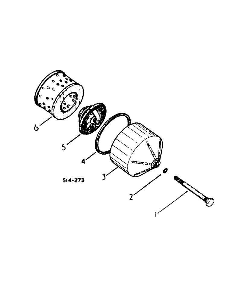 Схема запчастей Case IH 385 - (10-04) - HYDRAULICS, OIL FILTER (07) - HYDRAULICS
