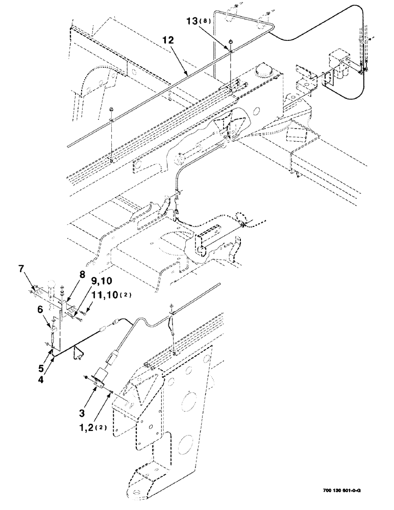 Схема запчастей Case IH 8315 - (4-02) - ELECTRICAL ASSEMBLY (09) - CHASSIS