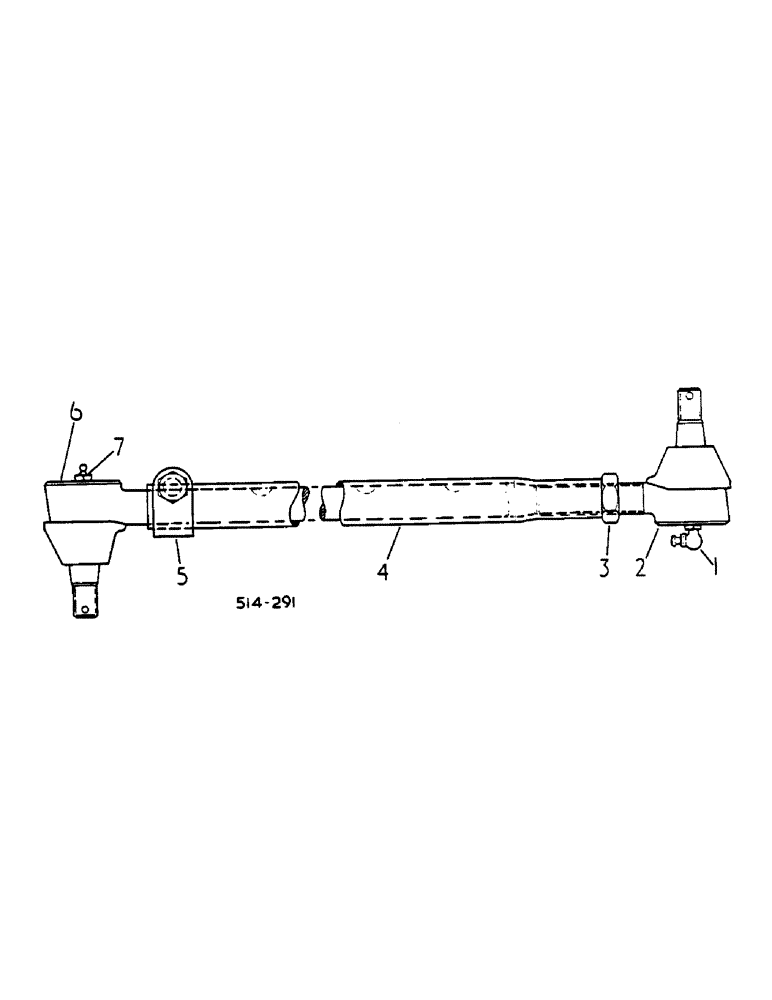 Схема запчастей Case IH 485 - (C05-3) - TIE ROD ASSEMBLY Suspension