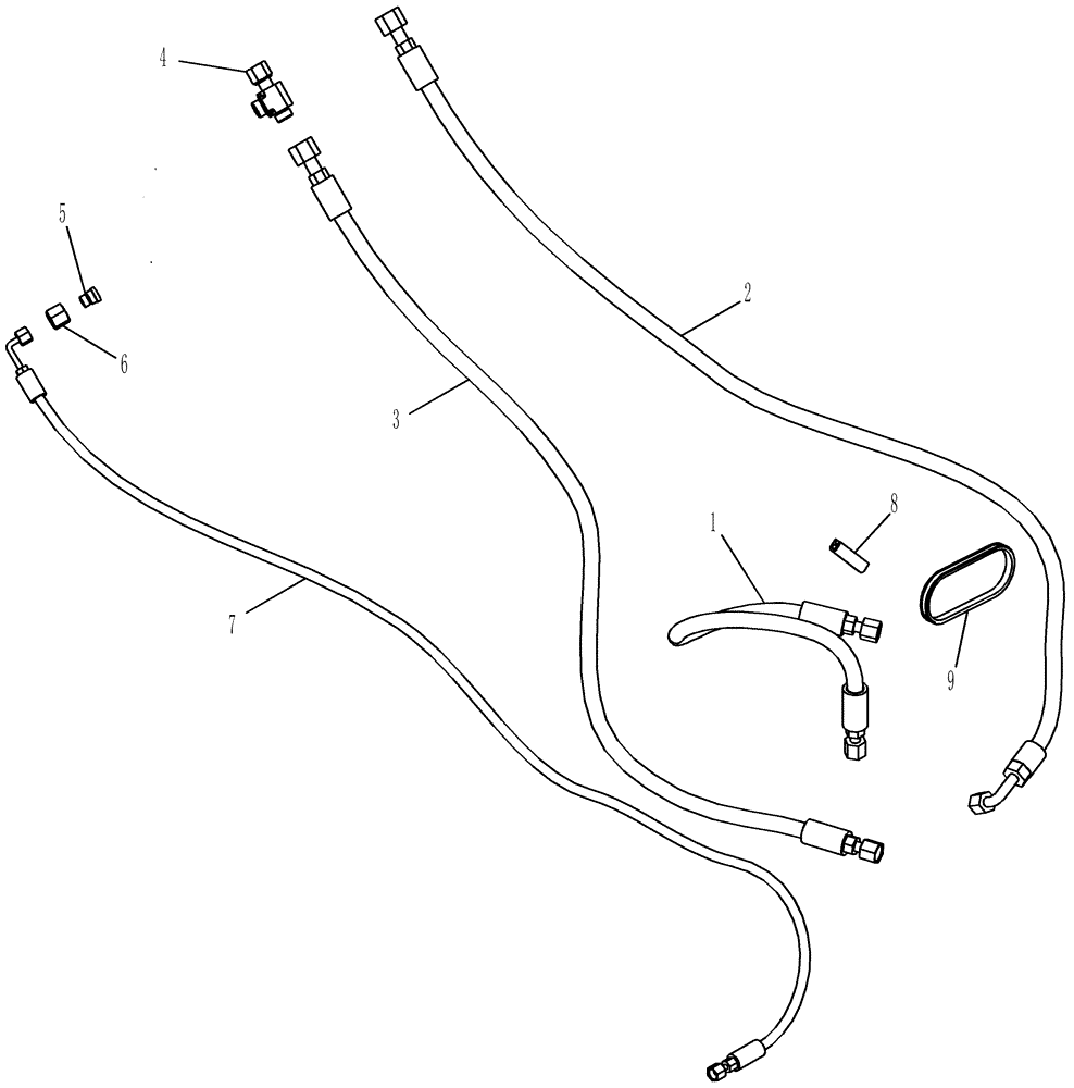 Схема запчастей Case IH 2388 - (08-24) - HYDRAULICS - ROTARY AIR SCREEN VACUUM (07) - HYDRAULICS