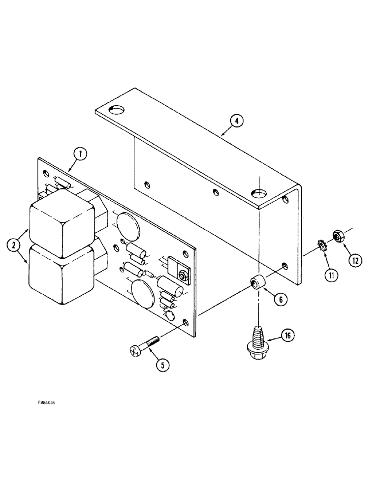 Схема запчастей Case IH 9330 - (4-070) - TIME BASE FLASHER ASSEMBLY (04) - ELECTRICAL SYSTEMS