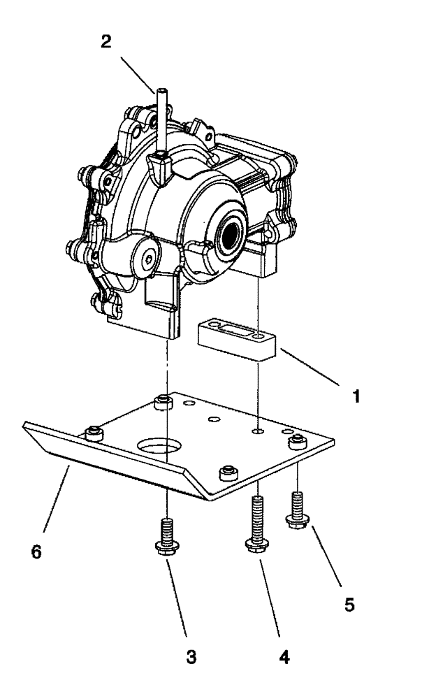 Схема запчастей Case IH SCOUT XL - (21.184.01) - FRONT DIFFERENTIAL MOUNTING PLATE (21) - TRANSMISSION