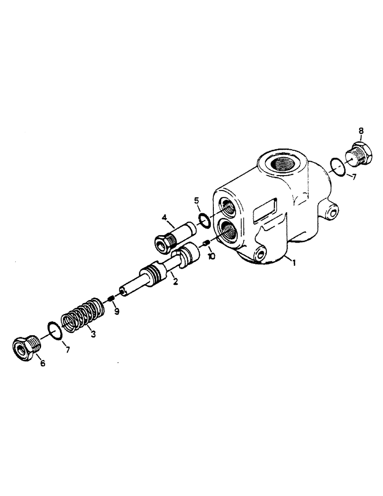 Схема запчастей Case IH 9170 - (08-17) - PRIORITY VALVE ASSEMBLY (07) - HYDRAULICS