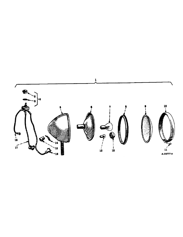 Схема запчастей Case IH 350 - (139) - ELECTRICAL SYSTEM, DIESEL ENGINE, COMBINATION REAR LIGHT AND TAIL LIGHT (06) - ELECTRICAL SYSTEMS