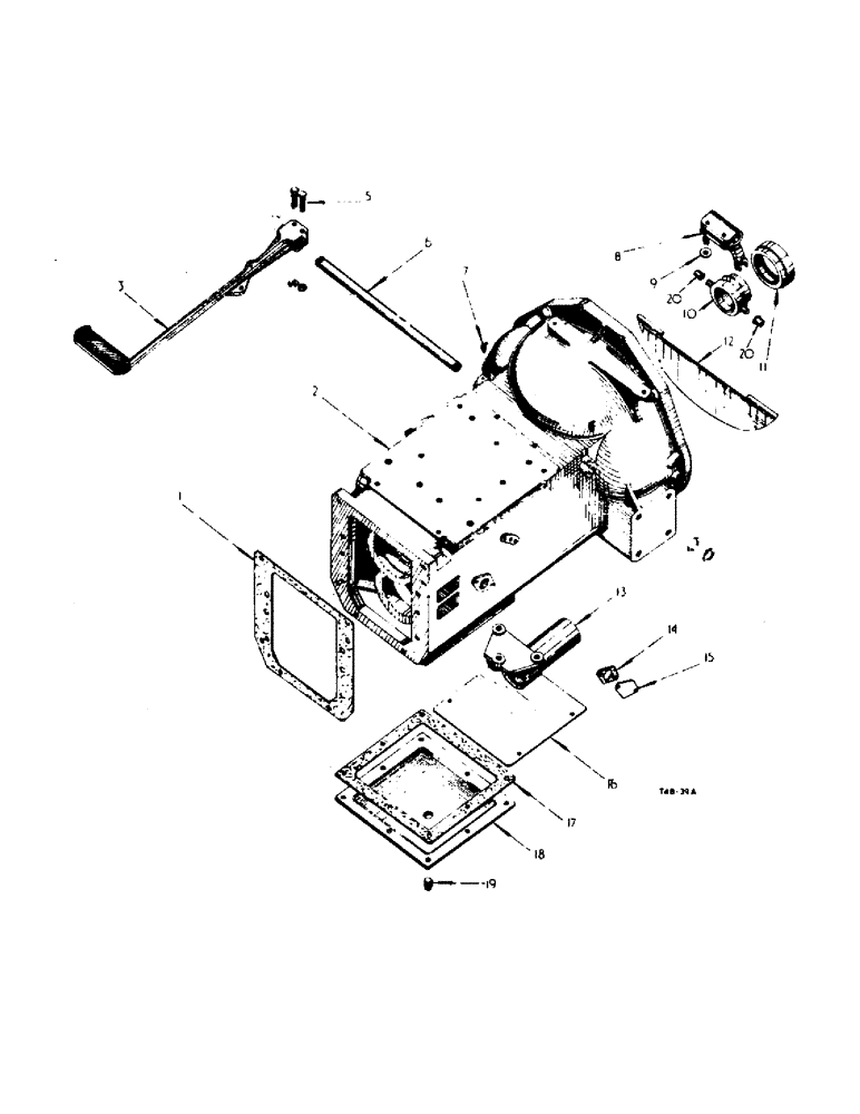 Схема запчастей Case IH 2300 - (6-15) - ATTACHMENTS, HEAVY DUTY SINGLE CLUTCH ATTACHMENT Attachments