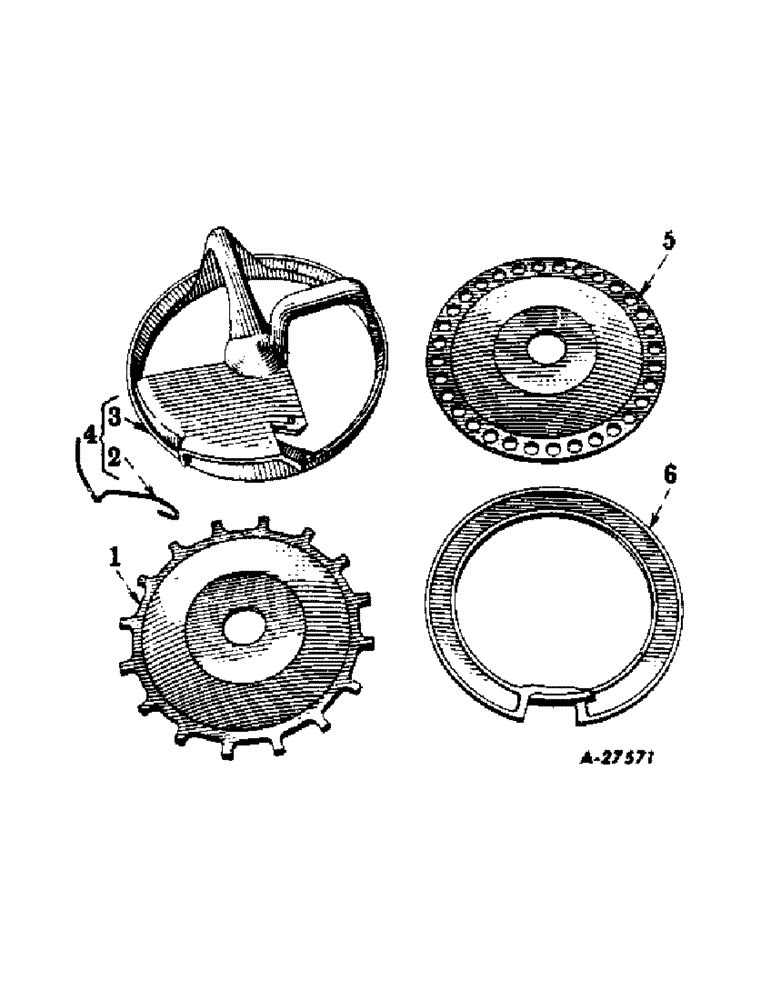 Схема запчастей Case IH 251 - (X-14) - PEANUT PLANTING EQUIPMENT, 1966, ONE PER ROW 