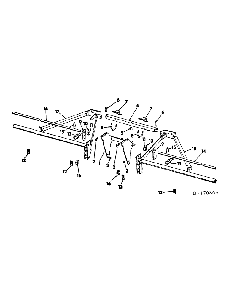 Схема запчастей Case IH 78 - (AM-03) - MAIN FRAME AND CONNECTIONS 