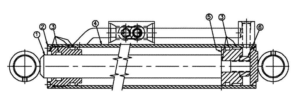 Схема запчастей Case IH SPX4260 - (07-008) - BOOM HEIGHT Cylinders