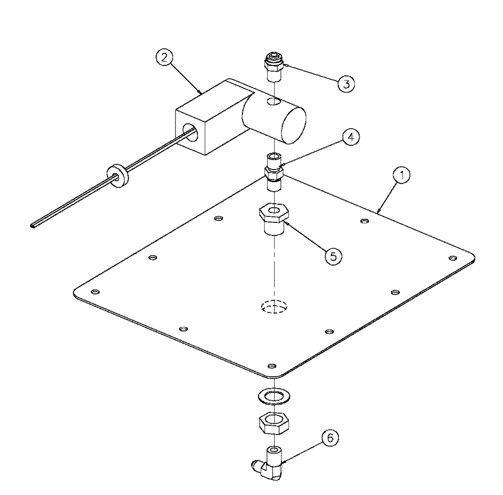Схема запчастей Case IH FLX4330 - (07-016) - RESUME AUTO ASSEMBLY Pneumatics