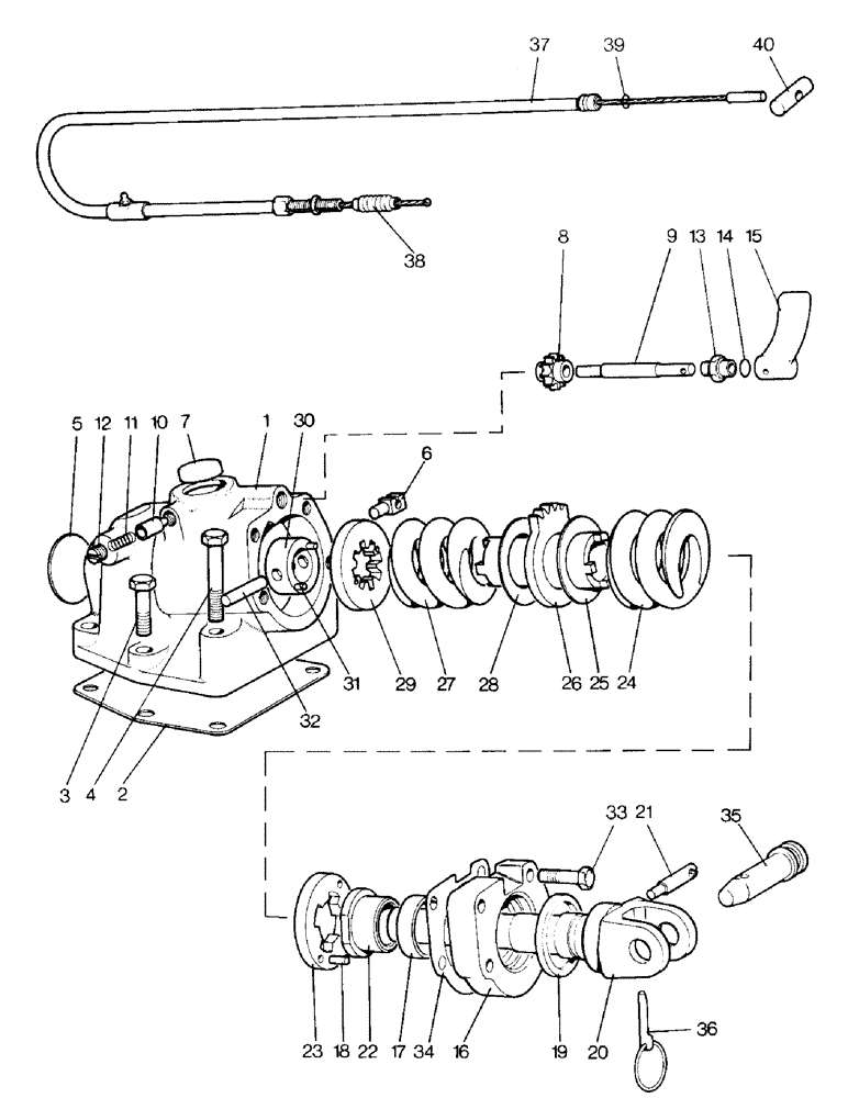Схема запчастей Case IH 990 - (E12-1) - SELECTAMATIC HYDRAULIC SYSTEM, SELECTIVE SENSING UNIT - U1376 (K930052) OPTIONAL EQUIPMENT (07) - HYDRAULIC SYSTEM
