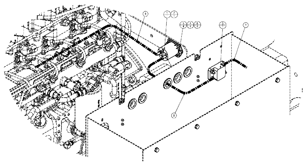 Схема запчастей Case IH TITAN 4520 - (02-029) - GRID HEATER, GROUP (01) - ENGINE