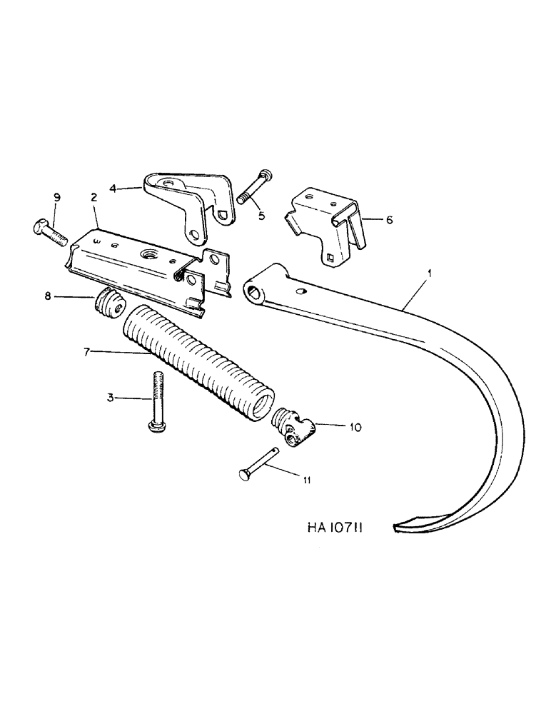 Схема запчастей Case IH 4700 - (A-29) - VIBRA SHANK 