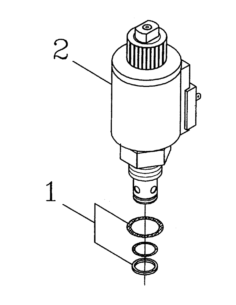 Схема запчастей Case IH 7700 - (B05-09) - HYDRAULIC SOLENOID VALVE Hydraulic Components & Circuits