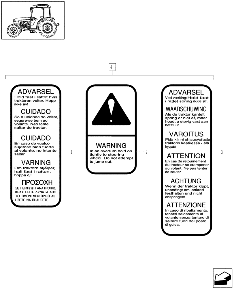 Схема запчастей Case IH JX1095C - (1.98.0[05]) - DECALS (13) - DECALS