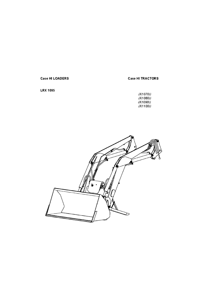 Схема запчастей Case IH JX1080U - (1.99.9 SEC. 19) - ATTACHMENTS Attachments