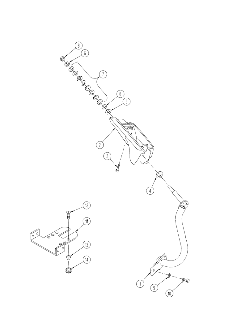 Схема запчастей Case IH STX375 - (09-55) - MOUNTING ADVANCED FARMING SYSTEMS AFS - 2/1/2001 (09) - CHASSIS/ATTACHMENTS